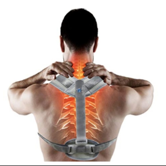 Unisex Adjustable Posture Corrector Back Support Relief - Picture 2 of 7